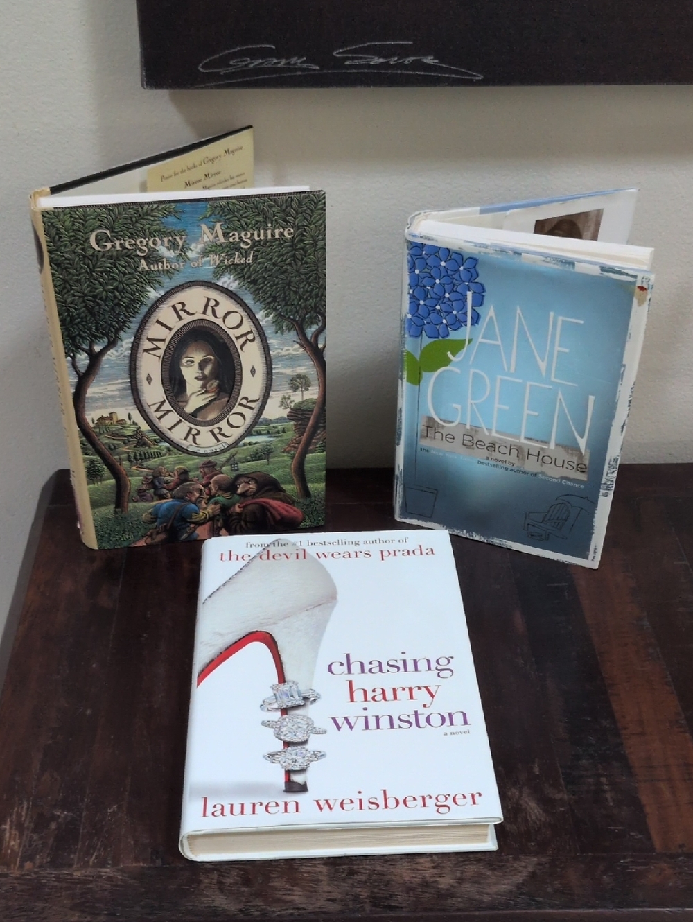Gregory Maguire Jane Green Laura Weisberger Set of 3 Fiction Hardback Books